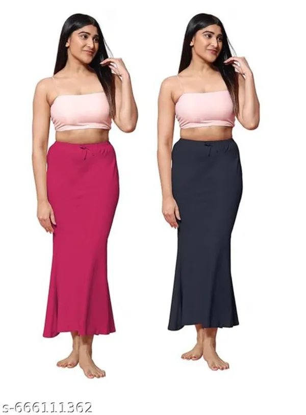 Multicolor_Premium_Lycra_Shapewear_Petticoat_Skirt_For_Women_Pack_Of_2