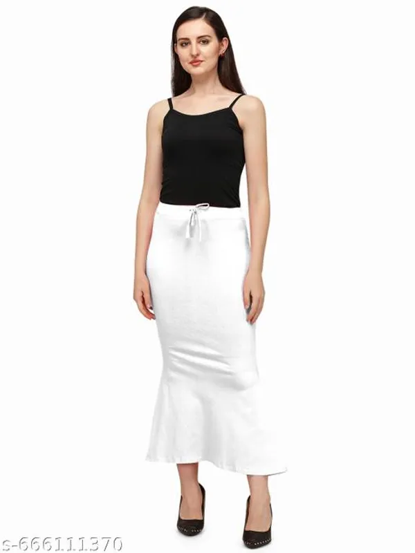 White_Premium_Lycra_Shapewear_Petticoat_Skirt_For_Women