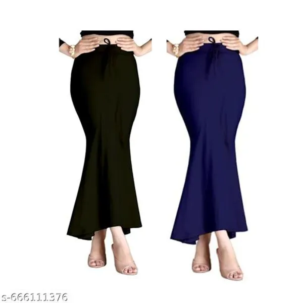 Navy_Blue_And_Black_Premium_Lycra_Shapewear_Petticoat_Skirt_For_Women_Pack_Of_2