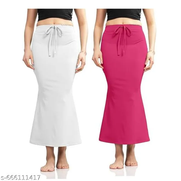 Red_And_White_Premium_Lycra_Shapewear_Petticoat_Skirt_For_Women_Pack_Of_2