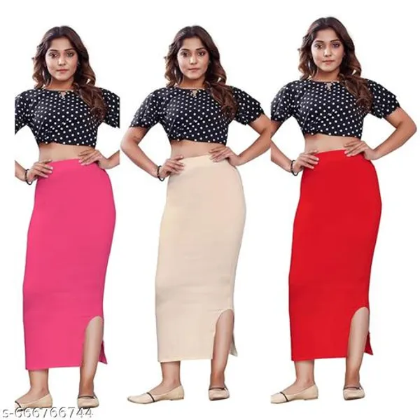 Multicolor_Premium_Lycra_Shapewear_Petticoat_Skirt_For_Women_Pack_Of_3