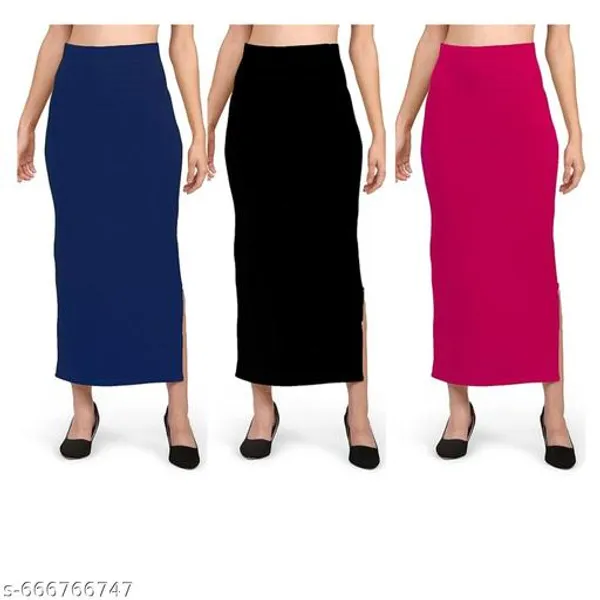 Multicolor_Premium_Lycra_Shapewear_Petticoat_Skirt_For_Women_Pack_Of_3