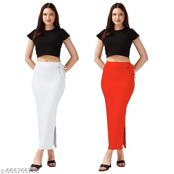 Multicolor_Premium_Lycra_Shapewear_Petticoat_Skirt_For_Women_Pack_Of_2