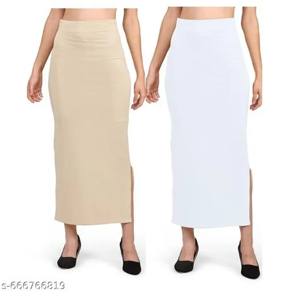 Multicolor_Premium_Lycra_Shapewear_Petticoat_Skirt_For_Women_Pack_Of_2