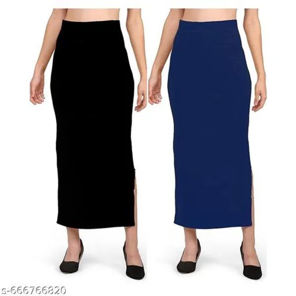Multicolor_Premium_Lycra_Shapewear_Petticoat_Skirt_For_Women_Pack_Of_2