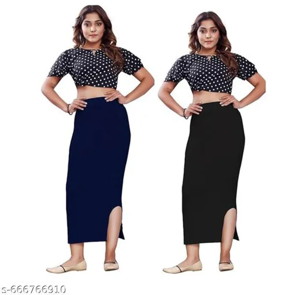 Multicolor_Premium_Lycra_Shapewear_Petticoat_Skirt_For_Women_Pack_Of_2