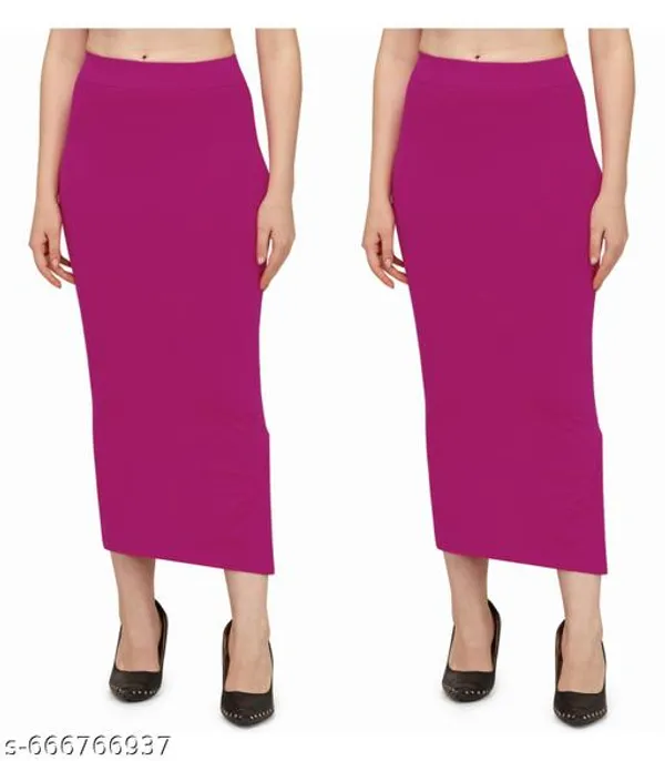 Multicolor_Premium_Lycra_Shapewear_Petticoat_Skirt_For_Women_Pack_Of_2