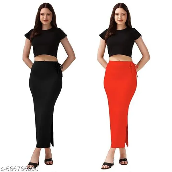 Multicolor_Premium_Lycra_Shapewear_Petticoat_Skirt_For_Women_Pack_Of_2