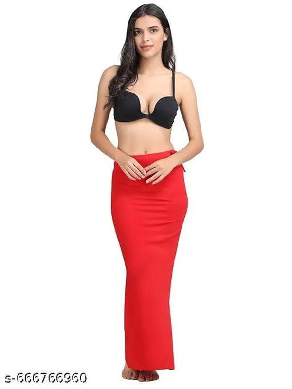Red_Premium_Lycra_Shapewear_Petticoat_Skirt_For_Women