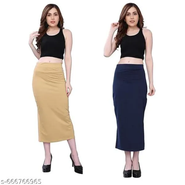 Multicolor_Premium_Lycra_Shapewear_Petticoat_Skirt_For_Women_Pack_Of_2