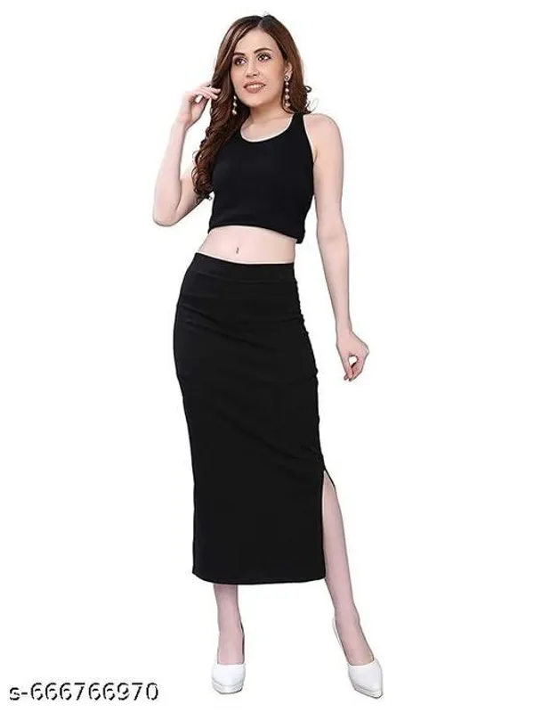 Black_Premium_Lycra_Shapewear_Petticoat_Skirt_For_Women