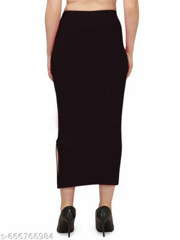 Black_Premium_Lycra_Shapewear_Petticoat_Skirt_For_Women