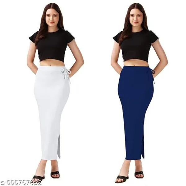 Multicolor_Premium_Lycra_Shapewear_Petticoat_Skirt_For_Women_Pack_Of_2