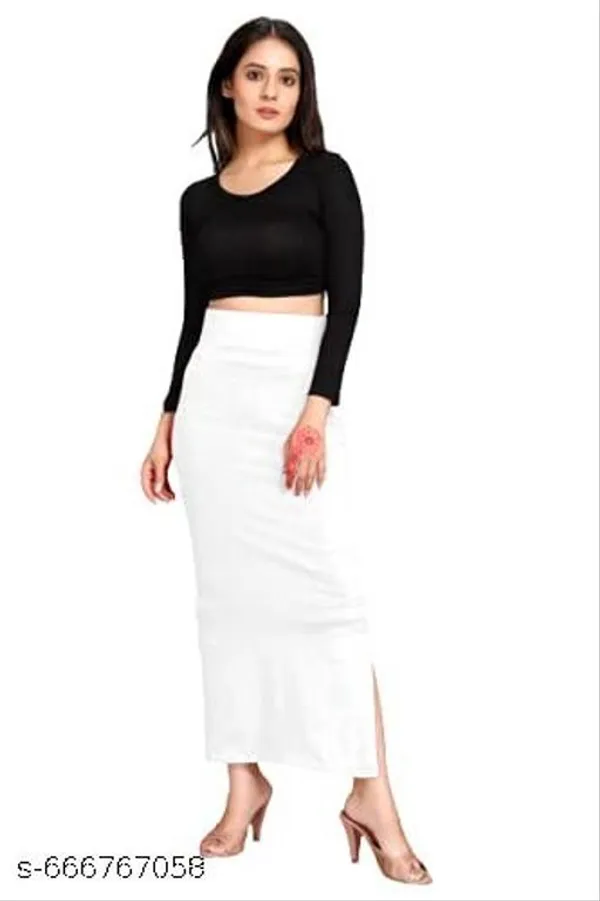 White_Premium_Lycra_Shepwear_Petticot_Skirt_For_Women