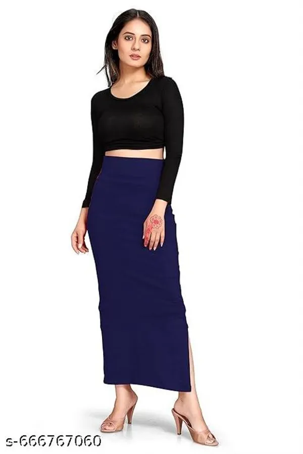 Blue_Premium_Lycra_Shapewear_Petticoat_Skirt_For_Women
