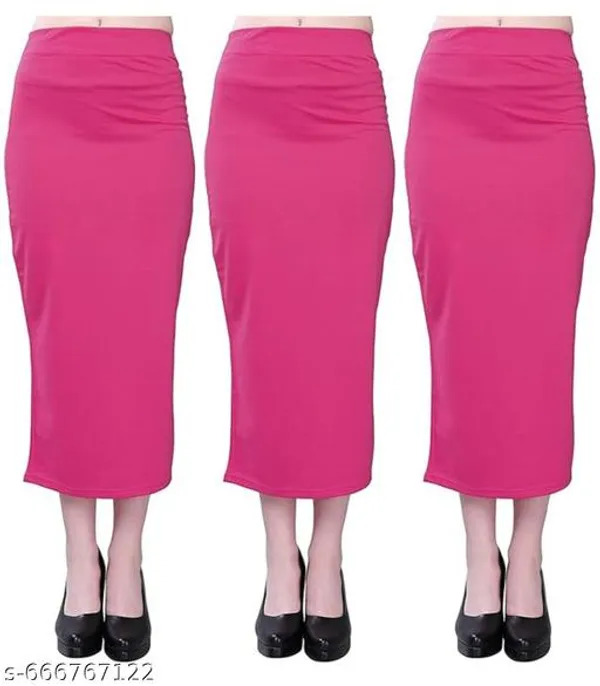 Pink_Premium_Lycra_Shapewear_Petticoat_Skirt_For_Women_Pack_Of_3