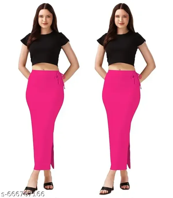 Multicolor_Premium_Lycra_Shapewear_Petticoat_Skirt_For_Women_Pack_Of_2