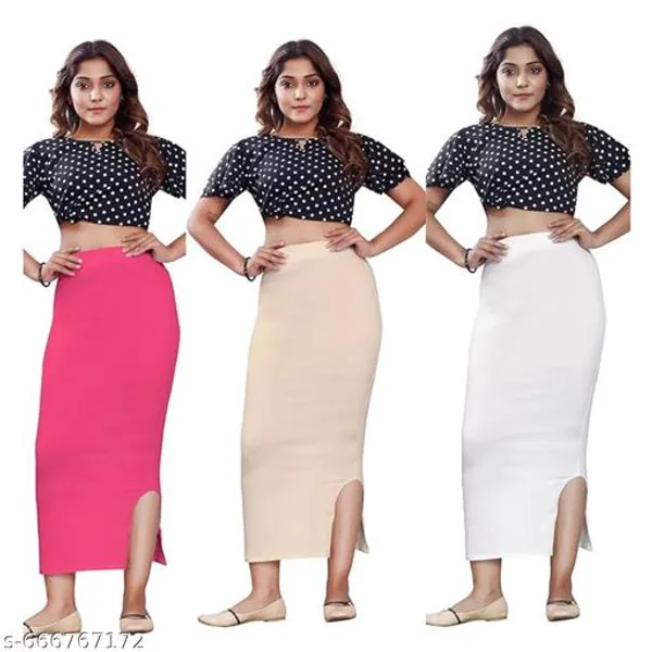Multicolor_Premium_Lycra_Shapewear_Petticoat_Skirt_For_Women_Pack_Of_3