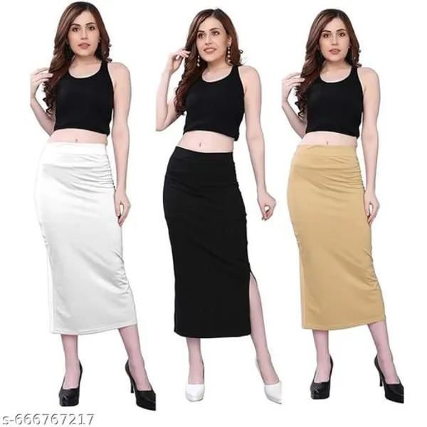 Multicolor_Premium_Lycra_Shapewear_Petticoat_Skirt_For_Women_Pack_Of_3