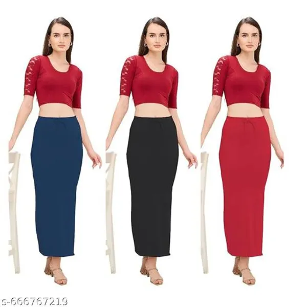 Multicolor_Premium_Lycra_Shapewear_Petticoat_Skirt_For_Women_Pack_Of_3