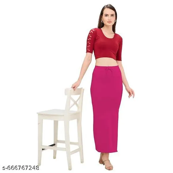 Multicolor_Premium_Lycra_Shapewear_Petticoat_Skirt_For_Women_Pack_Of_2