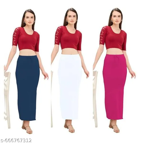 Multicolor_Premium_Lycra_Shapewear_Petticoat_Skirt_For_Women_Pack_Of_3