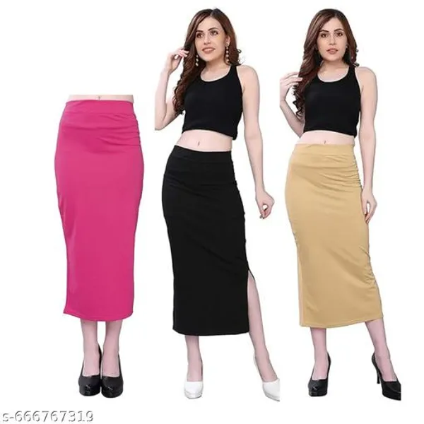 Multicolor_Premium_Lycra_Shepwear_Petticot_Skirt_For_Women