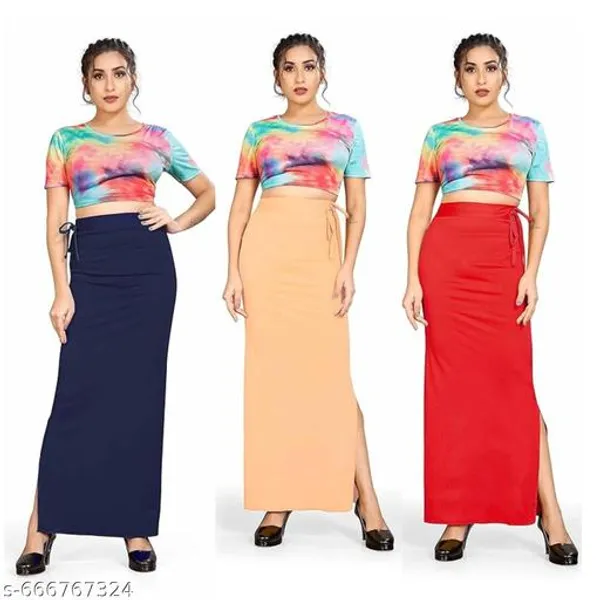 Multicolor_Premium_Lycra_Shapewear_Petticoat_Skirt_For_Women_Pack_Of_3