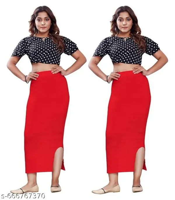 Multicolor_Premium_Lycra_Shapewear_Petticoat_Skirt_For_Women_Pack_Of_2