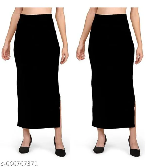 Multicolor_Premium_Lycra_Shapewear_Petticoat_Skirt_For_Women_Pack_Of_2