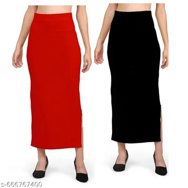 Multicolor_Premium_Lycra_Shapewear_Petticoat_Skirt_For_Women_Pack_Of_2