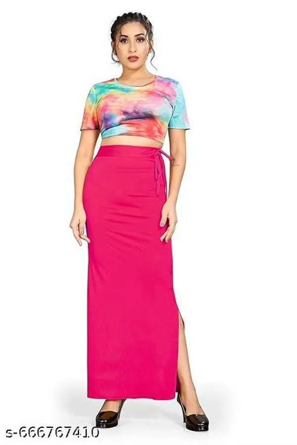 Multicolor_Premium_Lycra_Shapewear_Petticoat_Skirt_For_Women_Pack_Of_2