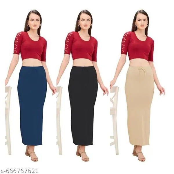Multicolor_Premium_Lycra_Shepwear_Petticot_Skirt_For_Women