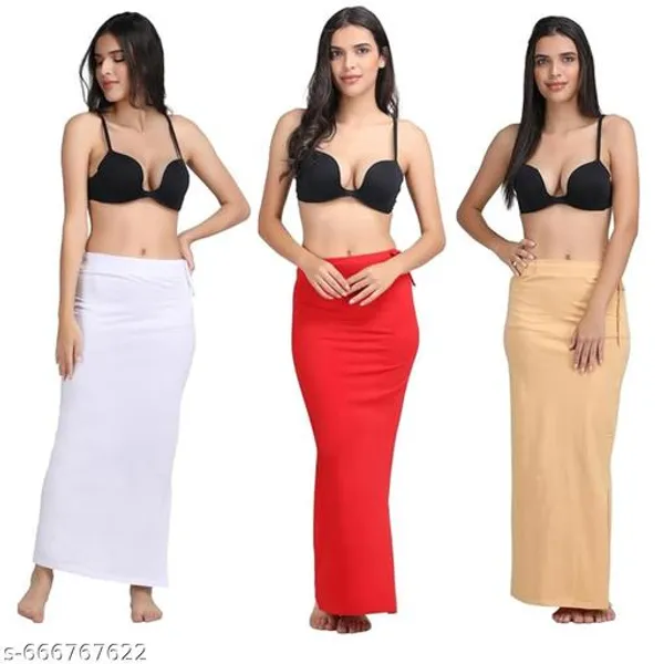 Multicolor_Premium_Lycra_Shapewear_Petticoat_Skirt_For_Women_Pack_Of_3