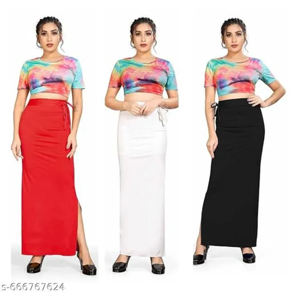 Multicolor_Premium_Lycra_Shapewear_Petticoat_Skirt_For_Women_Pack_Of_3