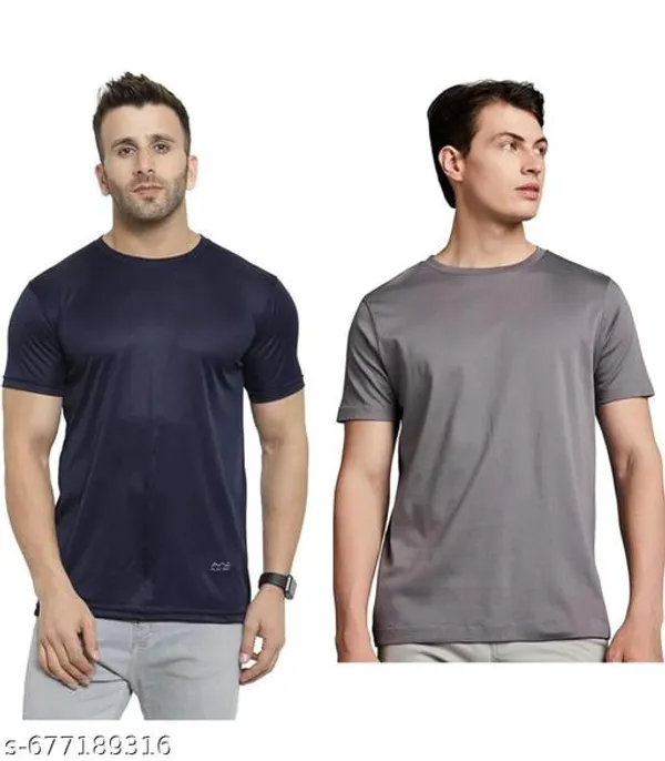 Multicolor_Premium_Lycra_T_Shirt_For_Men_Pack_Of_2