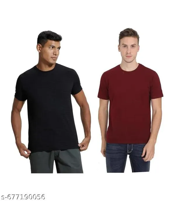 Multicolor_Premium_Lycra_T_Shirt_For_Men