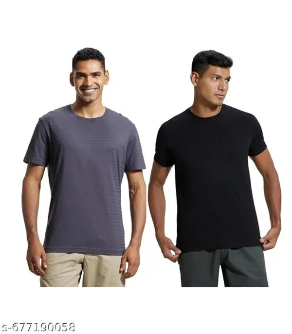 Multicolor_Premium_Lycra_T_Shirt_For_Men_Pack_Of_2