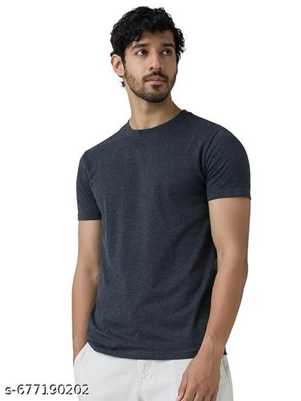 Black_Premium_Lycra_T_Shirt_For_Men