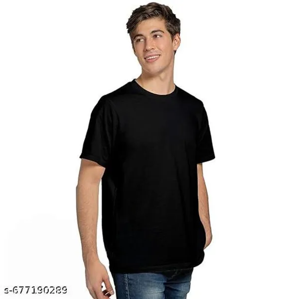 Black_Premium_Lycra_T_Shirt_For_Men