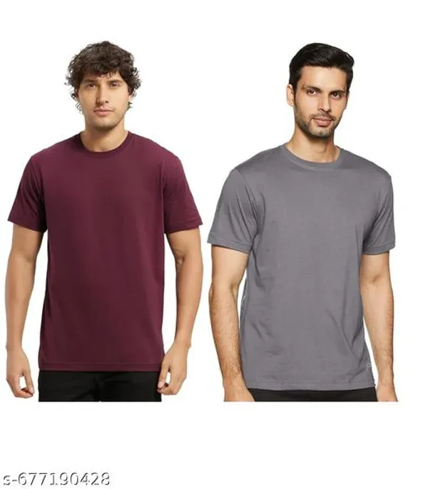 Multicolor_Premium_Lycra_T_Shirt_For_Men_Pack_Of_2