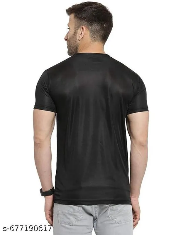 Black_Premium_Lycra_T_Shirt_For_Men