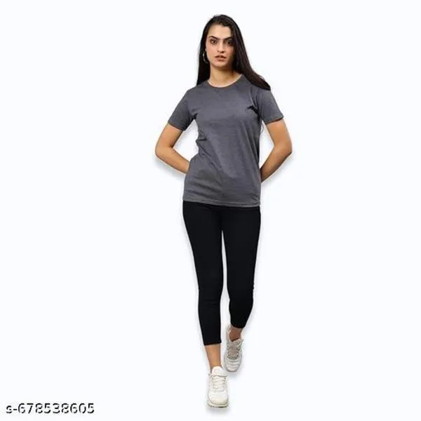 Black_Premium_Polyester_T_Shirt_For_Women