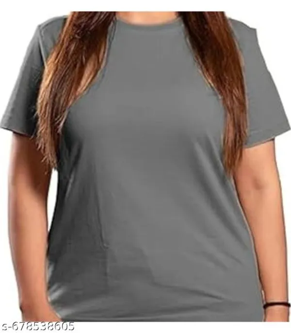 Black_Premium_Polyester_T_Shirt_For_Women