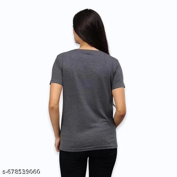 Black_Premium_Polyester_T_Shirt_For_Women