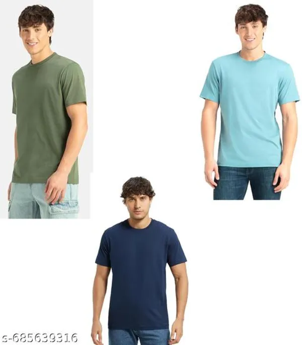 Multicolor_Premium_Lycra_T_Shirt_For_Men