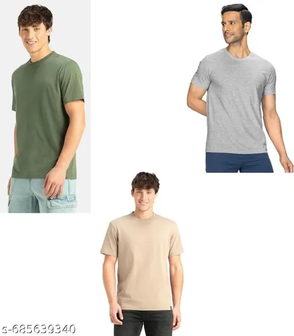 Multicolor_Premium_Lycra_T_Shirt_For_Men_Pack_Of_3