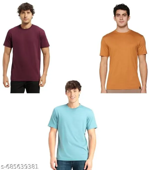 Multicolor_Premium_Lycra_T_Shirt_For_Men