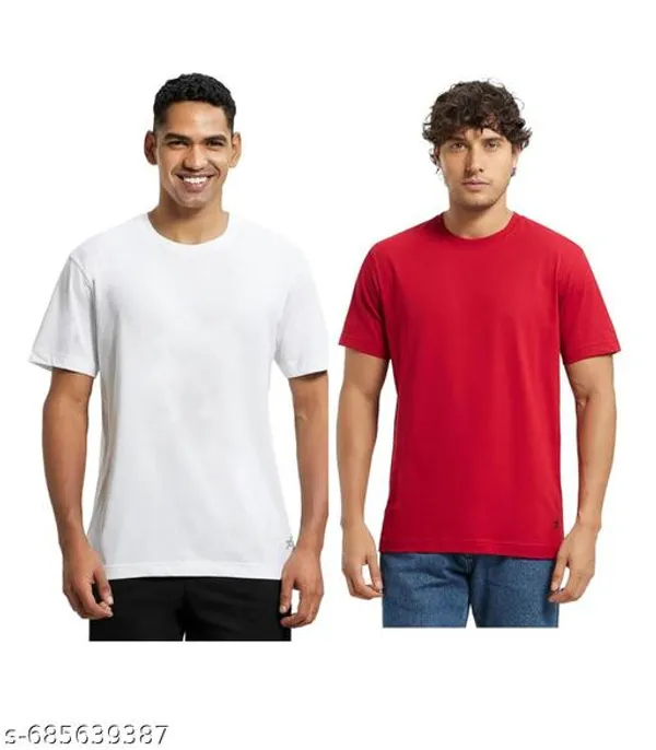 Multicolor_Premium_Lycra_T_Shirt_For_Men_Pack_Of_2