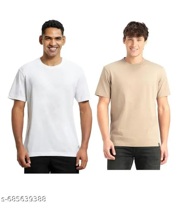 Multicolor_Premium_Lycra_T_Shirt_For_Men_Pack_Of_2